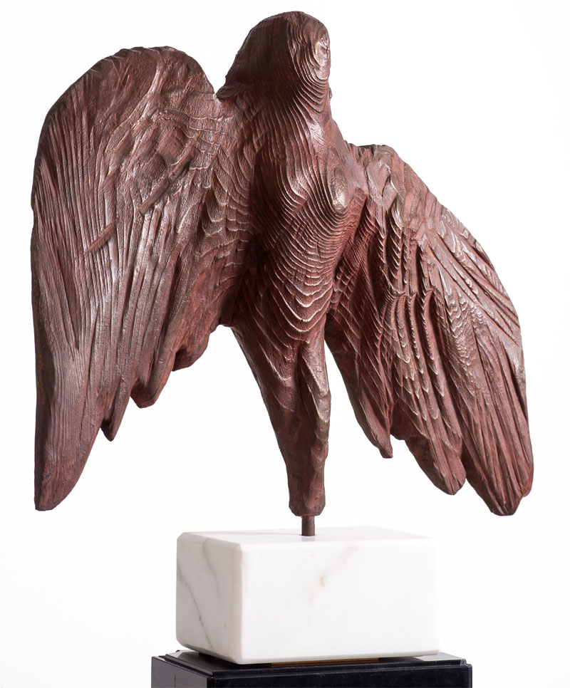 Engel, Skulptur aus Bronze